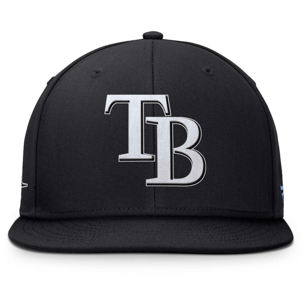 Tampa Bay Rays Fanatics Walk-Off Bullpen Snapback Hat - Black - Fanatics on Sale