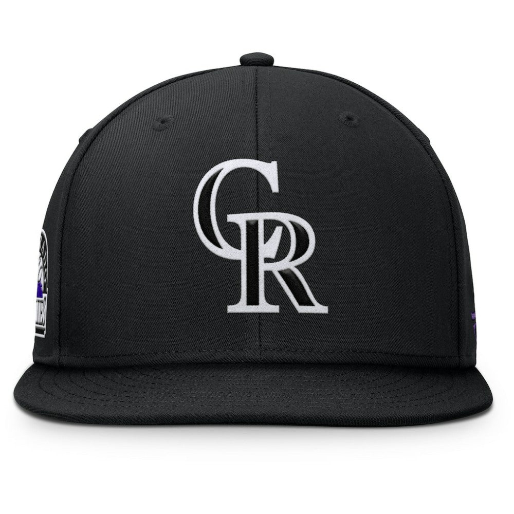 Colorado Rockies Fanatics Walk-Off Bullpen Snapback Hat - Black - Fanatics Online