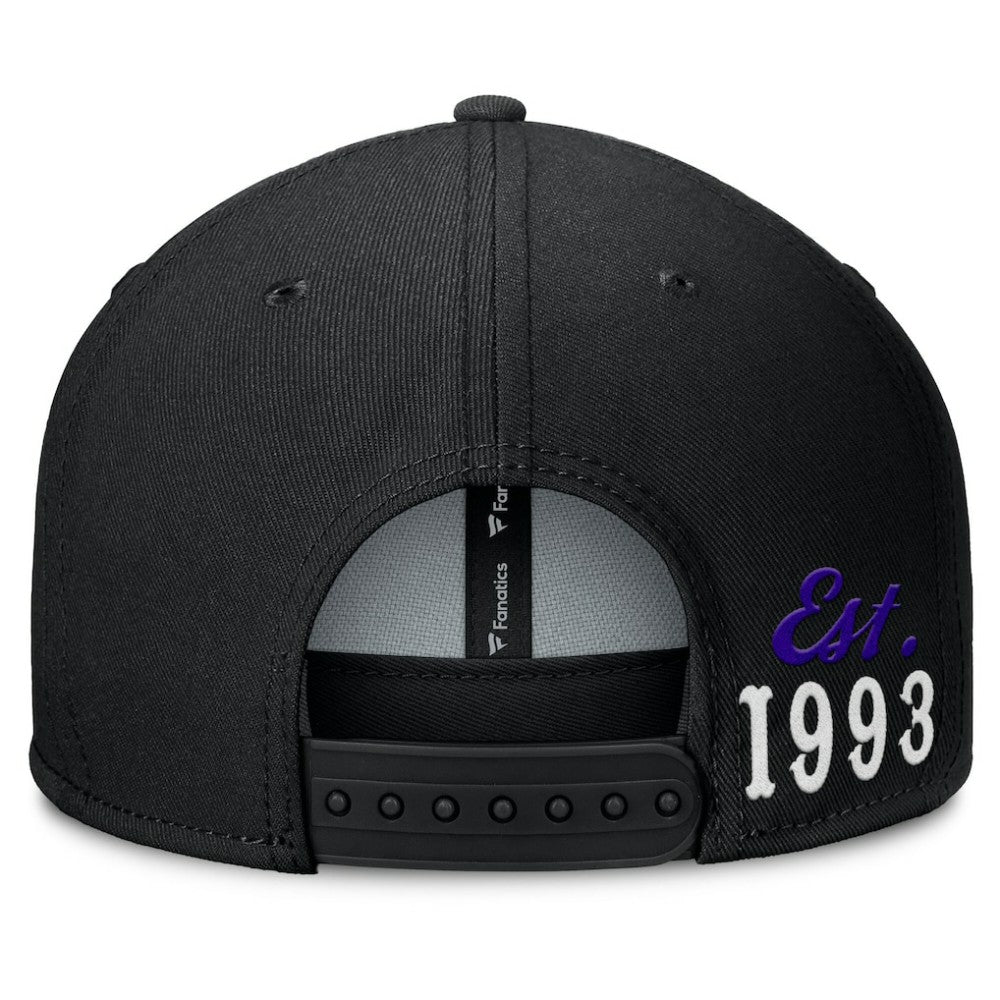 Colorado Rockies Fanatics Walk-Off Bullpen Snapback Hat - Black - Fanatics Online