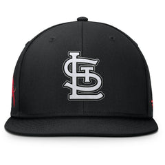 St. Louis Cardinals Fanatics Walk-Off Bullpen Snapback Hat - Black - Fanatics Online