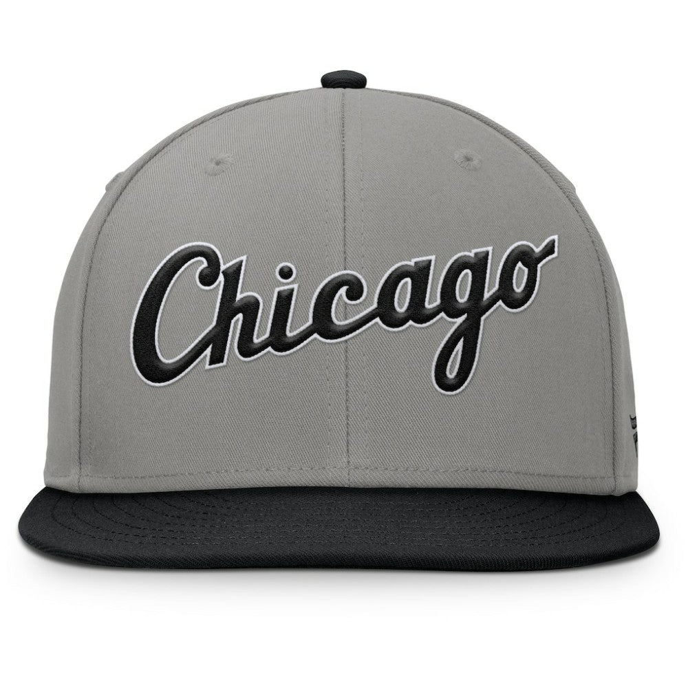 Chicago White Sox Fanatics Clubhouse Dugout Fitted Hat - Gray/Black - Fanatics Sale
