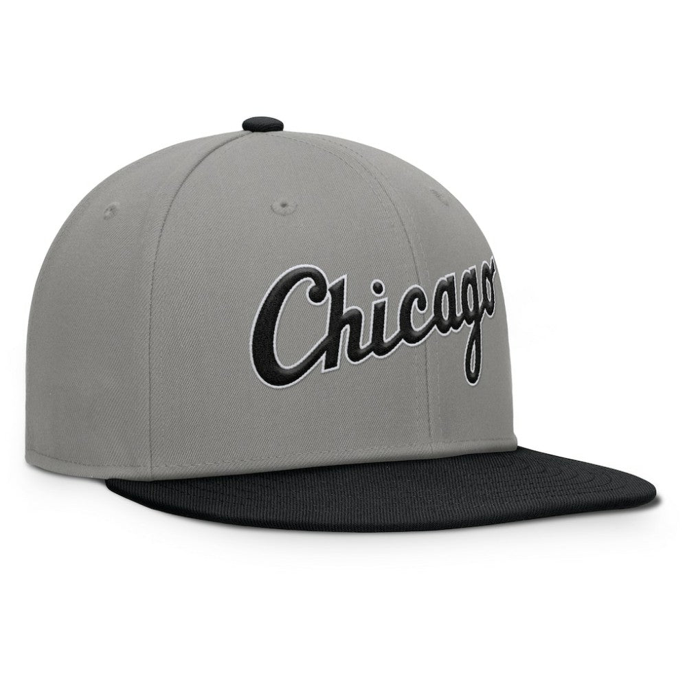 Chicago White Sox Fanatics Clubhouse Dugout Fitted Hat - Gray/Black - Fanatics Sale