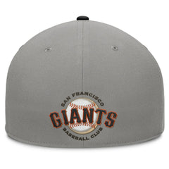 San Francisco Giants Fanatics Clubhouse Dugout Fitted Hat - Gray/Black - Fanatics on Sale
