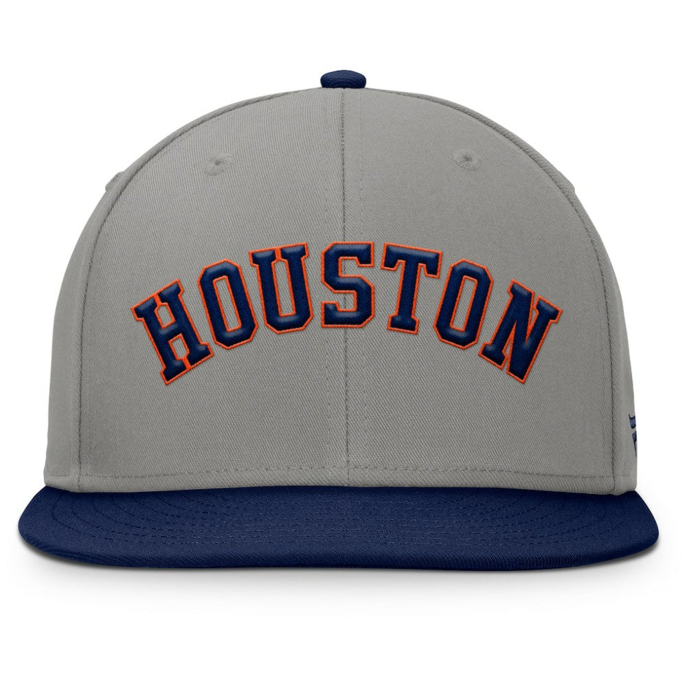 Houston Astros Fanatics Clubhouse Dugout Fitted Hat - Gray/Navy - Fanatics Sale
