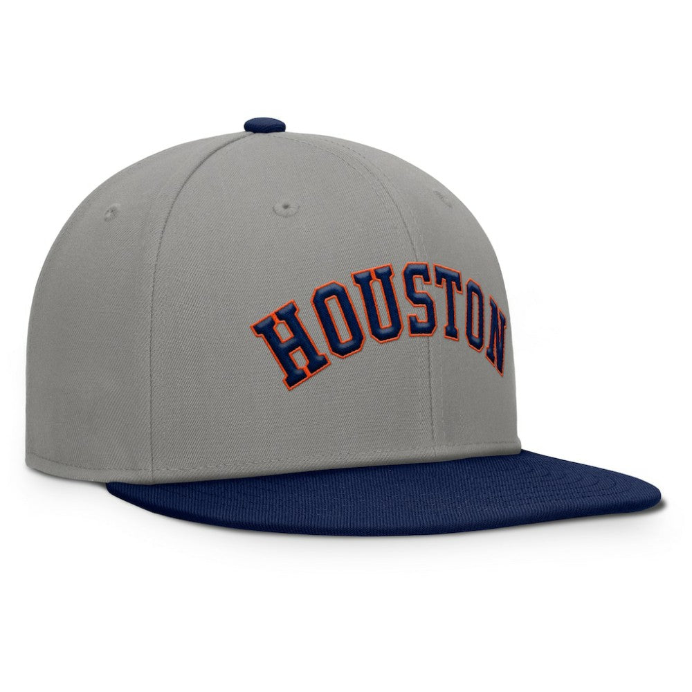Houston Astros Fanatics Clubhouse Dugout Fitted Hat - Gray/Navy - Fanatics Sale