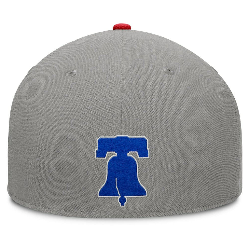 Philadelphia Phillies Fanatics Clubhouse Dugout Fitted Hat - Gray/Red - Fanatics Online