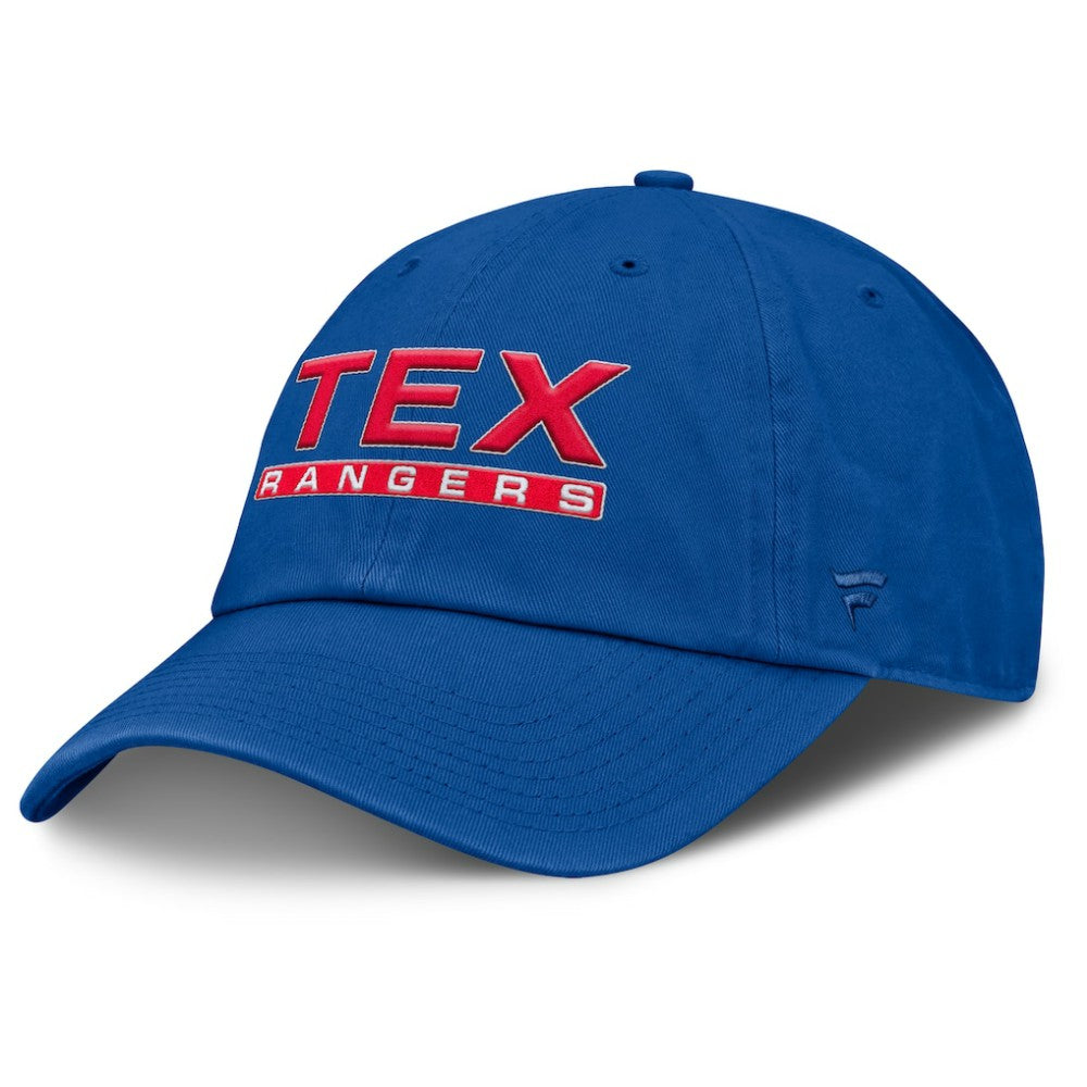 Texas Rangers Fanatics Women's Fly Out Adjustable Hat - Royal - Fanatics Sale