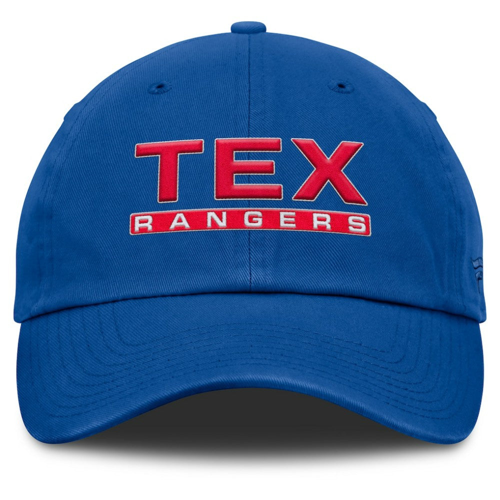 Texas Rangers Fanatics Women's Fly Out Adjustable Hat - Royal - Fanatics Sale