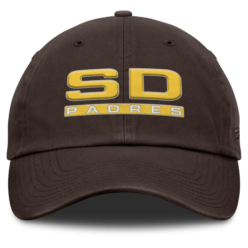 San Diego Padres Fanatics Women's Fly Out Adjustable Hat - Brown - Fanatics Lifestyle