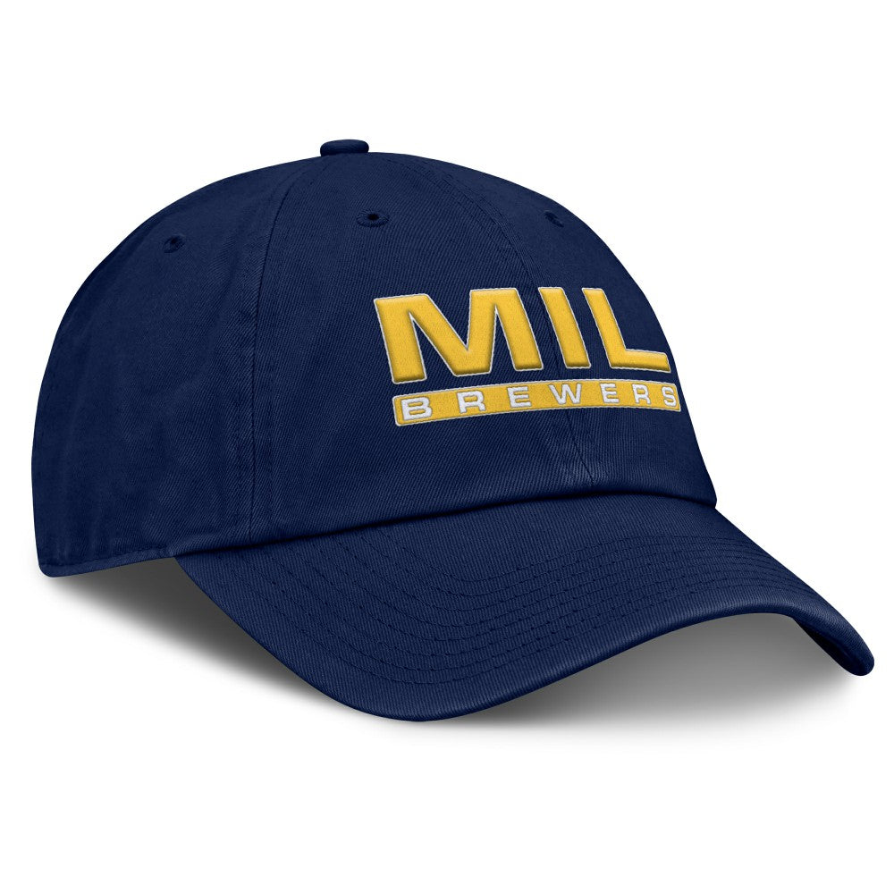 Milwaukee Brewers Fanatics Women's Fly Out Adjustable Hat - Navy - Fanatics Sale