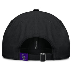 Colorado Rockies Fanatics Women's Fly Out Adjustable Hat - Black - Fanatics Discount