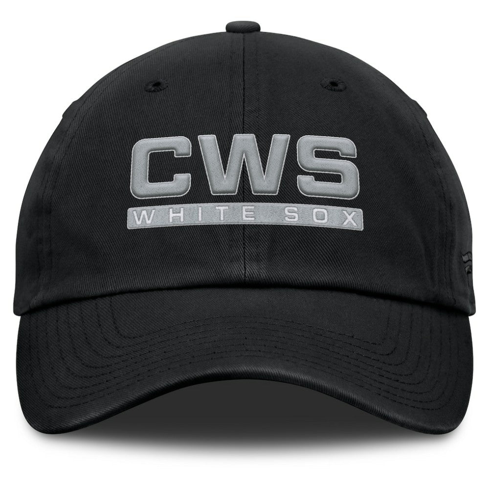 Chicago White Sox Fanatics Women's Fly Out Adjustable Hat - Black - Fanatics Lifestyle