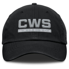 Chicago White Sox Fanatics Women's Fly Out Adjustable Hat - Black - Fanatics Lifestyle
