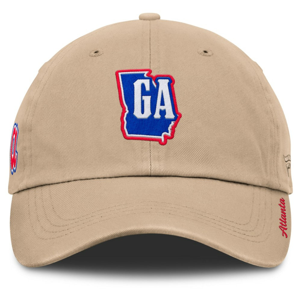 Atlanta Braves Fanatics Women's Cooperstown Collection Adjustable Hat - Tan - Fanatics on Sale