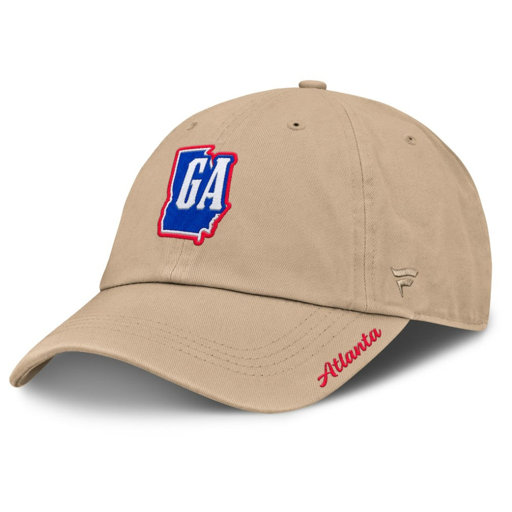 Atlanta Braves Fanatics Women's Cooperstown Collection Adjustable Hat - Tan - Fanatics on Sale