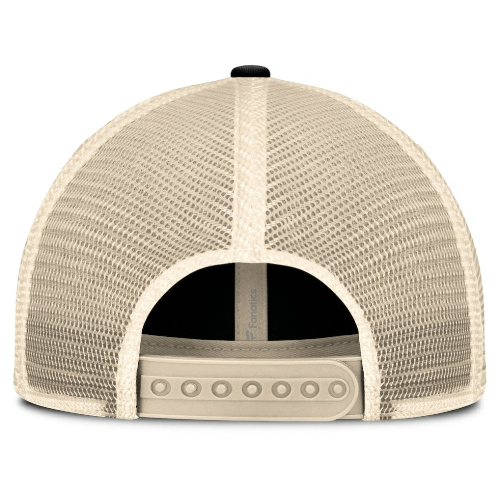 Pittsburgh Pirates Fanatics Cooperstown Collection Eastbound Mesh Adjustable Hat - Black/Natural - Fanatics Sale