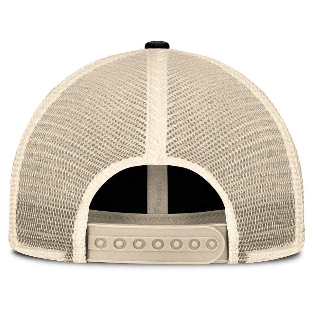 Tampa Bay Rays Fanatics Cooperstown Collection Eastbound Mesh Adjustable Hat - Black/Natural - Fanatics Sale