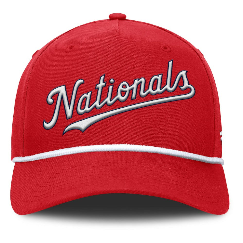 Washington Nationals Fanatics Clubhouse Foul Ball A-Frame Adjustable Hat - Red - Fanatics Sale
