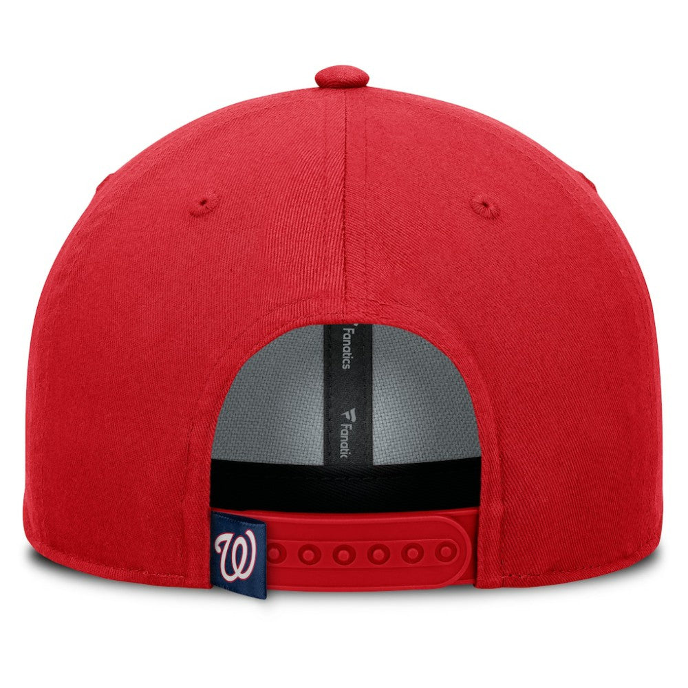 Washington Nationals Fanatics Clubhouse Foul Ball A-Frame Adjustable Hat - Red - Fanatics Sale