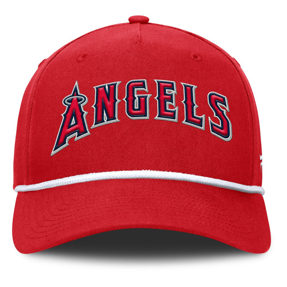 Los Angeles Angels Fanatics Clubhouse Foul Ball A-Frame Adjustable Hat - Red - Fanatics Online