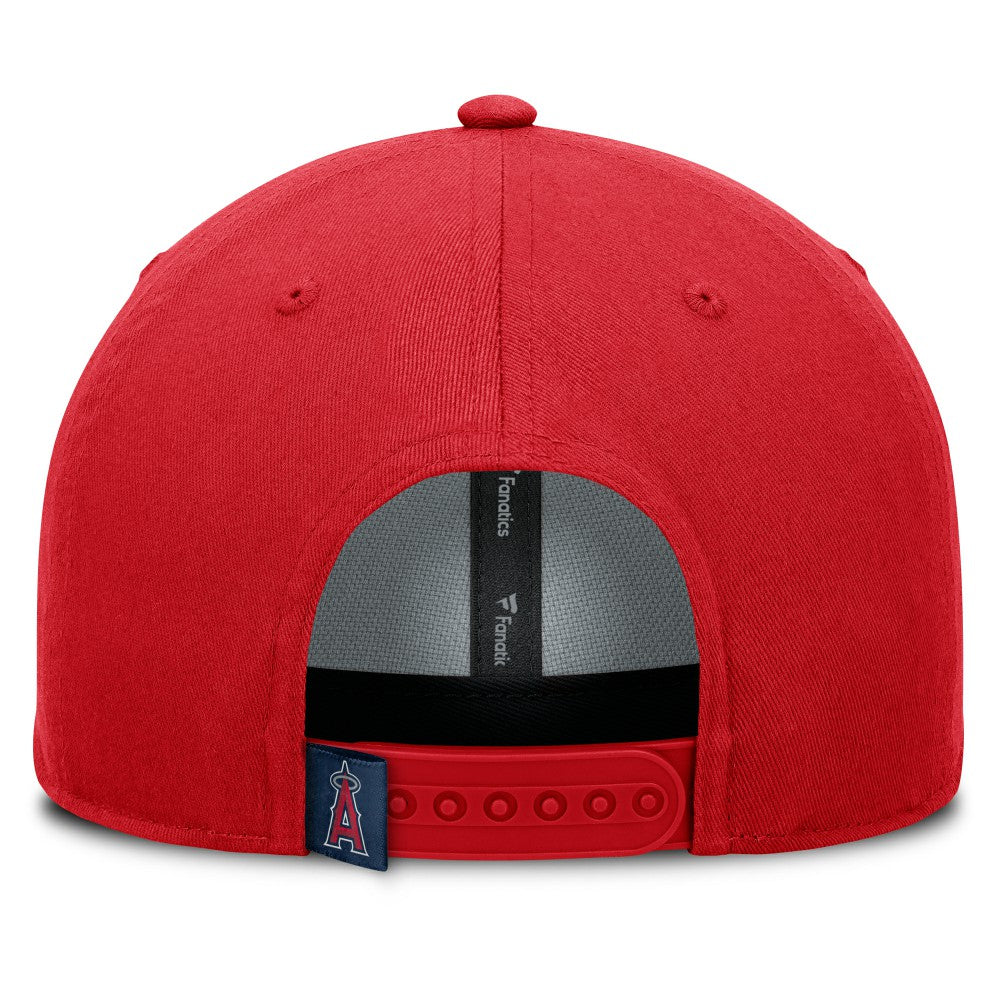 Los Angeles Angels Fanatics Clubhouse Foul Ball A-Frame Adjustable Hat - Red - Fanatics Online