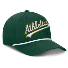 Athletics Fanatics Clubhouse Foul Ball A-Frame Adjustable Hat - Green - Fanatics Lifestyle