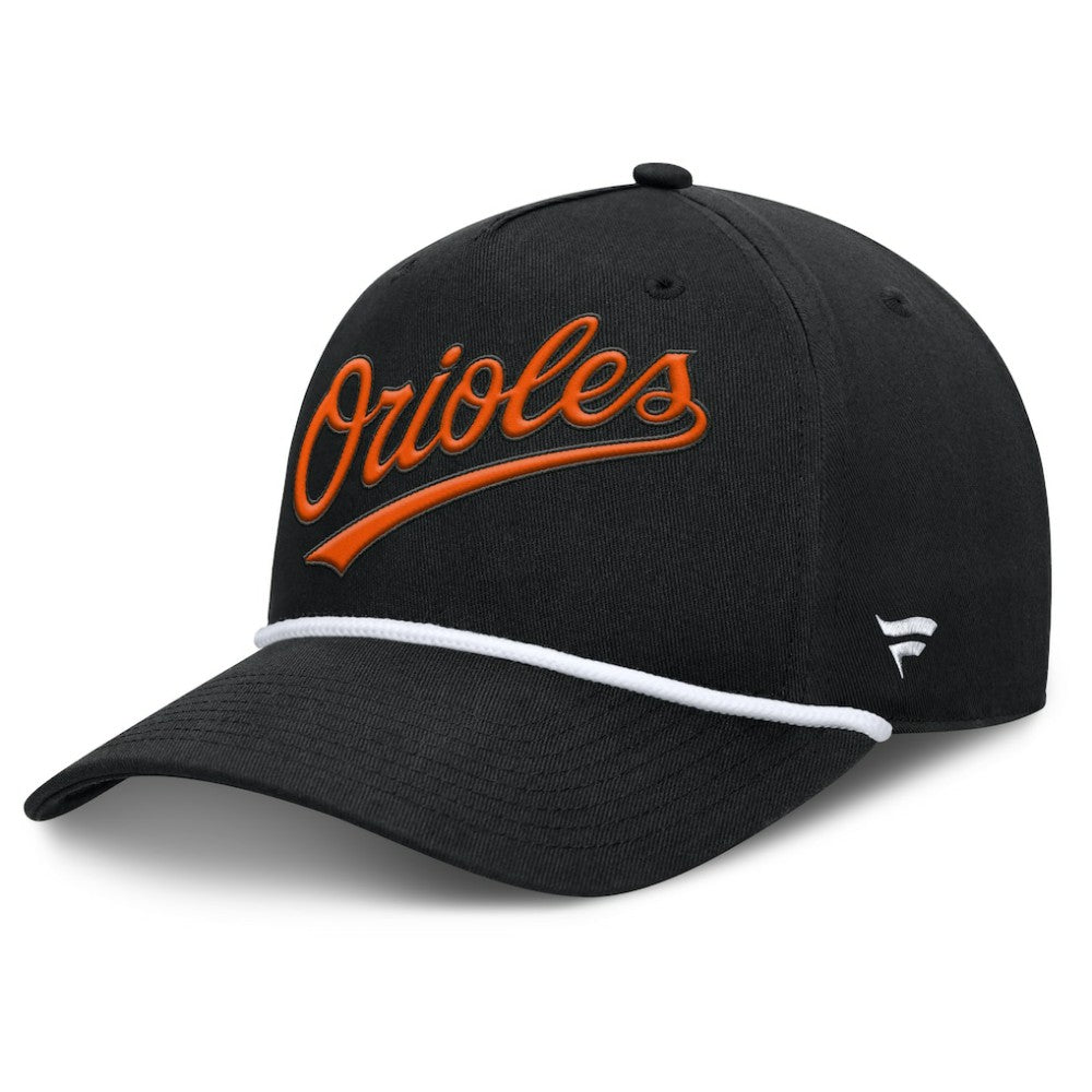 Baltimore Orioles Fanatics Clubhouse Foul Ball A-Frame Adjustable Hat - Black - Fanatics on Sale