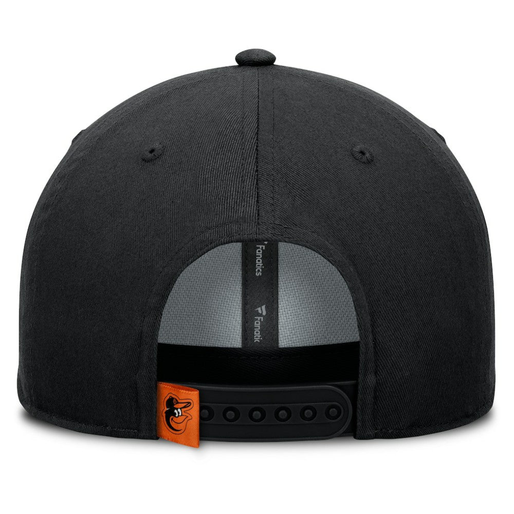 Baltimore Orioles Fanatics Clubhouse Foul Ball A-Frame Adjustable Hat - Black - Fanatics on Sale