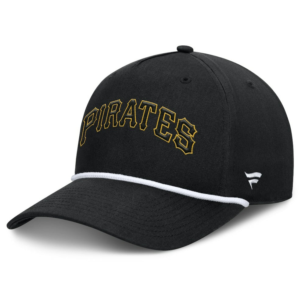 Pittsburgh Pirates Fanatics Clubhouse Foul Ball A-Frame Adjustable Hat - Black - Fanatics Online