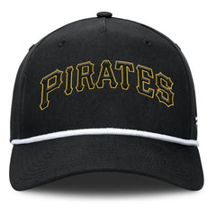 Pittsburgh Pirates Fanatics Clubhouse Foul Ball A-Frame Adjustable Hat - Black - Fanatics Online