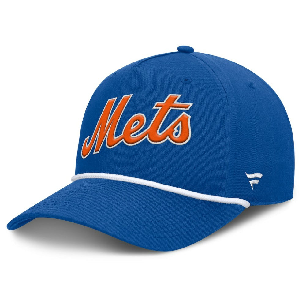 New York Mets Fanatics Clubhouse Foul Ball A-Frame Adjustable Hat - Royal - Fanatics Lifestyle