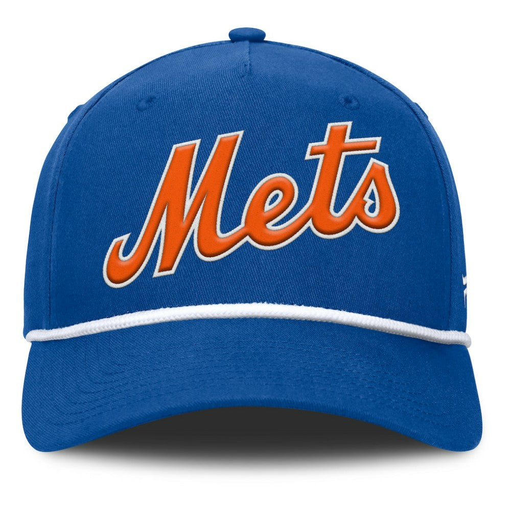 New York Mets Fanatics Clubhouse Foul Ball A-Frame Adjustable Hat - Royal - Fanatics Lifestyle