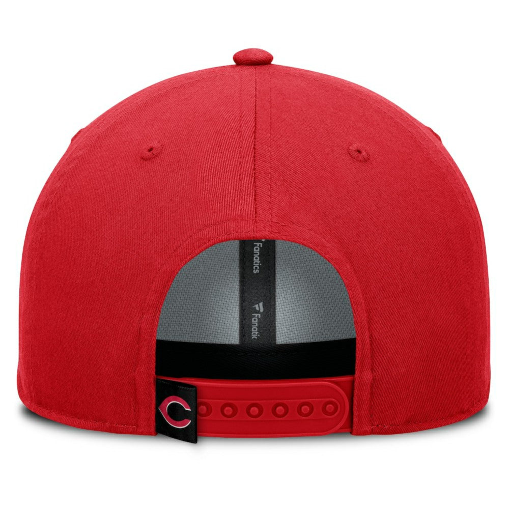 Cincinnati Reds Fanatics Clubhouse Foul Ball A-Frame Adjustable Hat - Red - Fanatics Sale