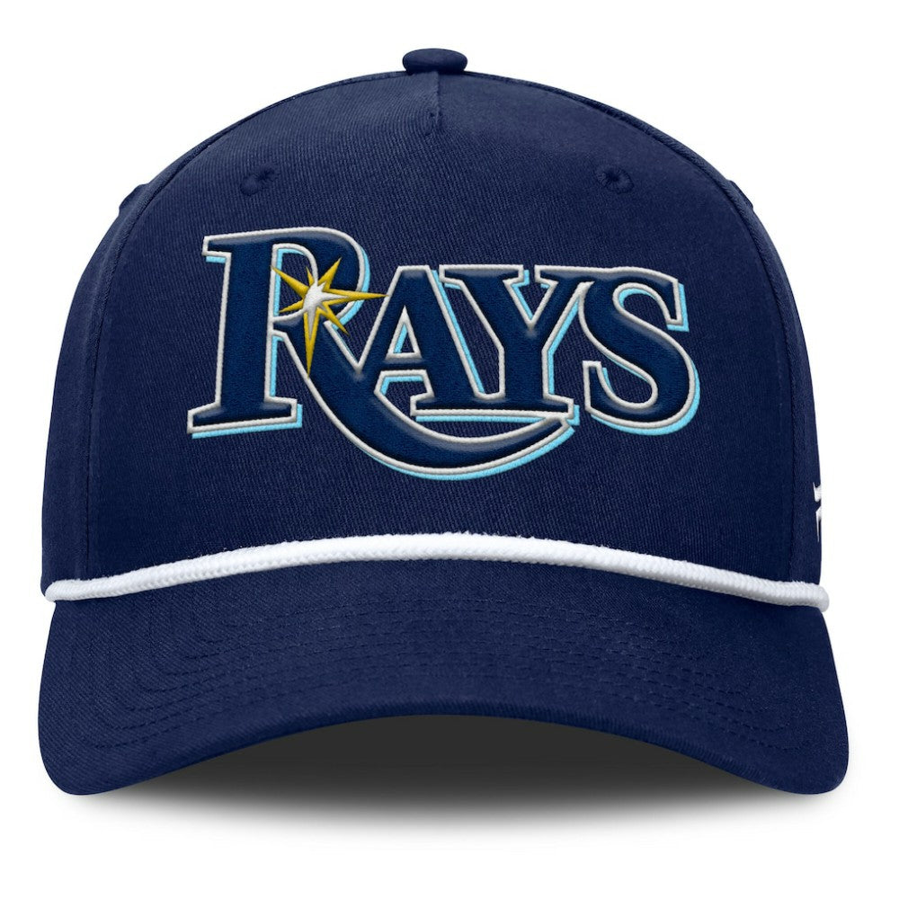 Tampa Bay Rays Fanatics Clubhouse Foul Ball A-Frame Adjustable Hat - Navy - Fanatics Discount