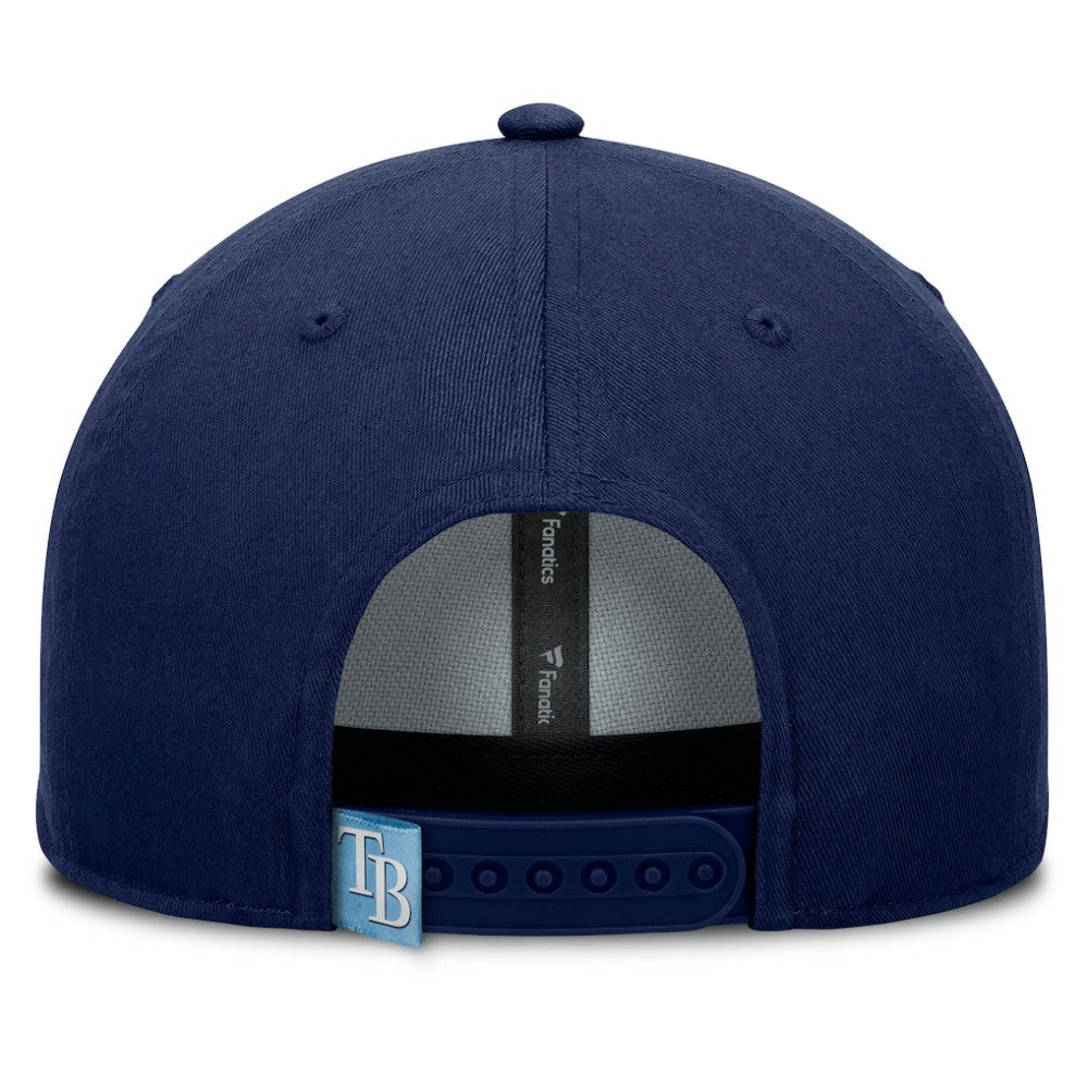 Tampa Bay Rays Fanatics Clubhouse Foul Ball A-Frame Adjustable Hat - Navy - Fanatics Discount