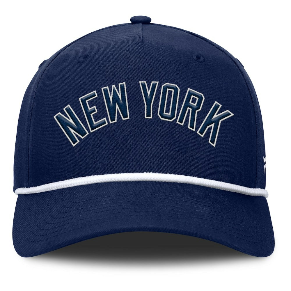 New York Yankees Fanatics Clubhouse Foul Ball A-Frame Adjustable Hat - Navy - Fanatics on Sale