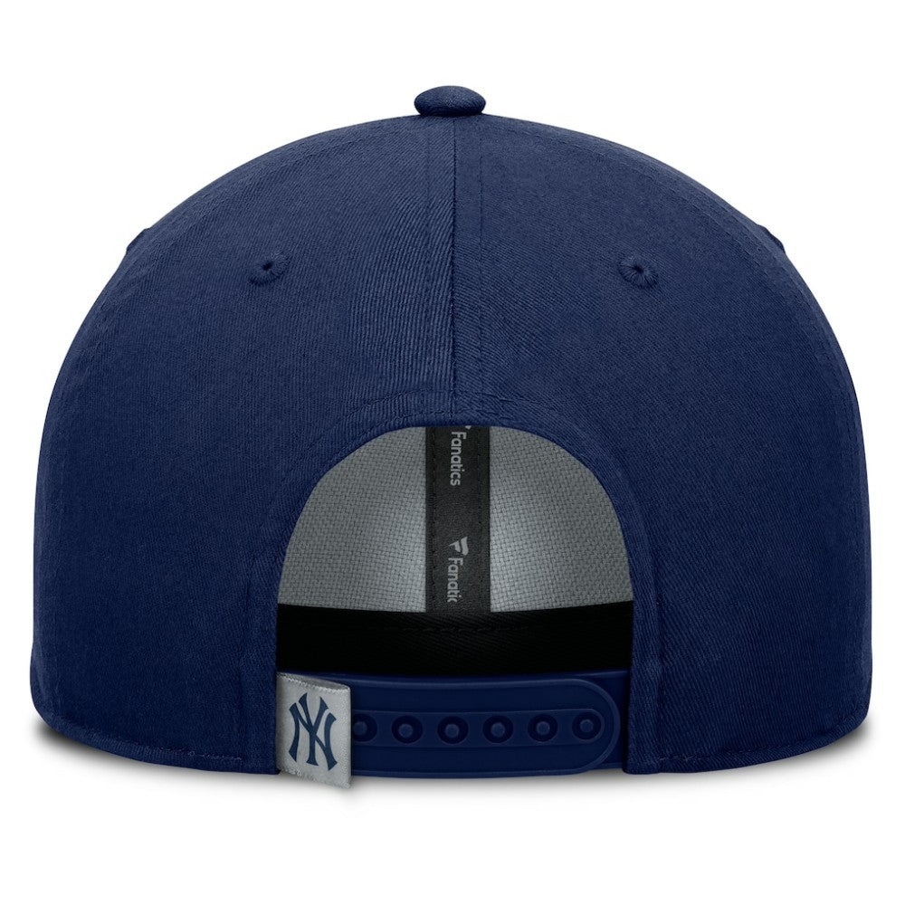 New York Yankees Fanatics Clubhouse Foul Ball A-Frame Adjustable Hat - Navy - Fanatics on Sale