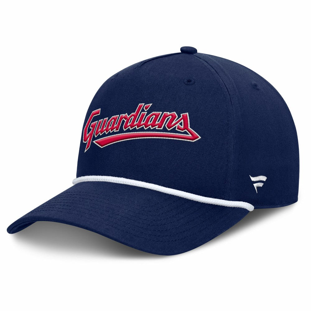 Cleveland Guardians Fanatics Clubhouse Foul Ball A-Frame Adjustable Hat - Navy - Fanatics Lifestyle