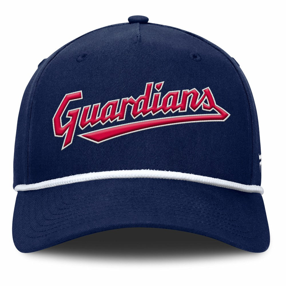 Cleveland Guardians Fanatics Clubhouse Foul Ball A-Frame Adjustable Hat - Navy - Fanatics Lifestyle