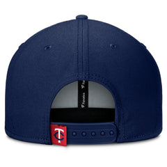 Minnesota Twins Fanatics Clubhouse Splitter Snapback Hat - Navy/Red - Fanatics Discount