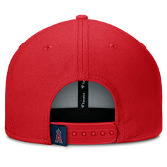 Los Angeles Angels Fanatics Clubhouse Splitter Snapback Hat - Red/Navy - Fanatics Online