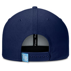 Tampa Bay Rays Fanatics Clubhouse Splitter Snapback Hat - Navy/Light Blue - Fanatics Discount