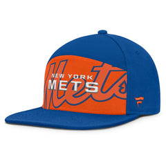 New York Mets Fanatics Clubhouse Splitter Snapback Hat - Royal/Orange - Fanatics Online