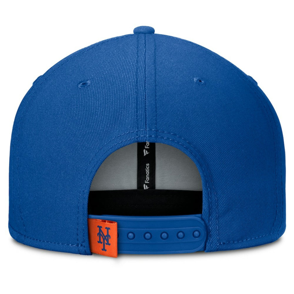 New York Mets Fanatics Clubhouse Splitter Snapback Hat - Royal/Orange - Fanatics Online