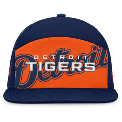 Detroit Tigers Fanatics Clubhouse Splitter Snapback Hat - Navy/Orange - Fanatics Online