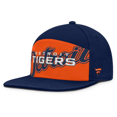 Detroit Tigers Fanatics Clubhouse Splitter Snapback Hat - Navy/Orange - Fanatics Online
