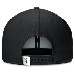 Chicago White Sox Fanatics Clubhouse Splitter Snapback Hat - Black/White - Fanatics Discount