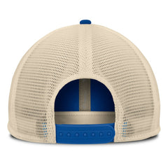 Atlanta Braves Fanatics Cooperstown Collection Powers Snapback Hat - Royal/Natural - Fanatics Lifestyle