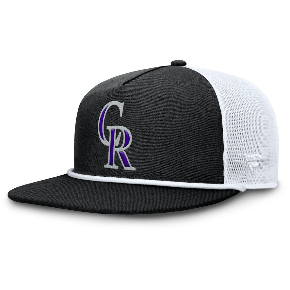 Colorado Rockies Fanatics Clubhouse Change Up Snapback Hat - Black/White - Fanatics Sale