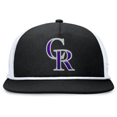 Colorado Rockies Fanatics Clubhouse Change Up Snapback Hat - Black/White - Fanatics Sale